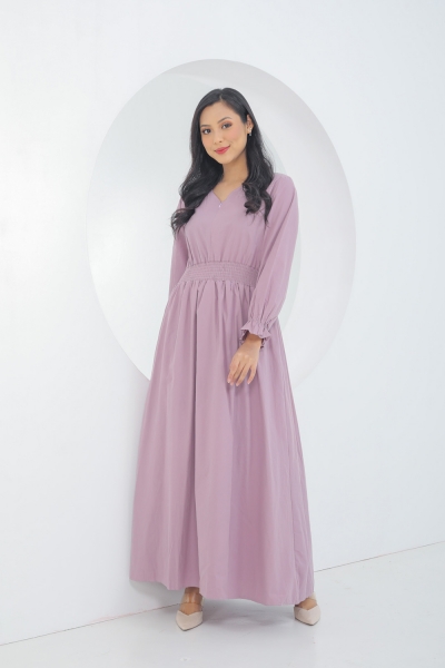 Dahlia Dress in Purple